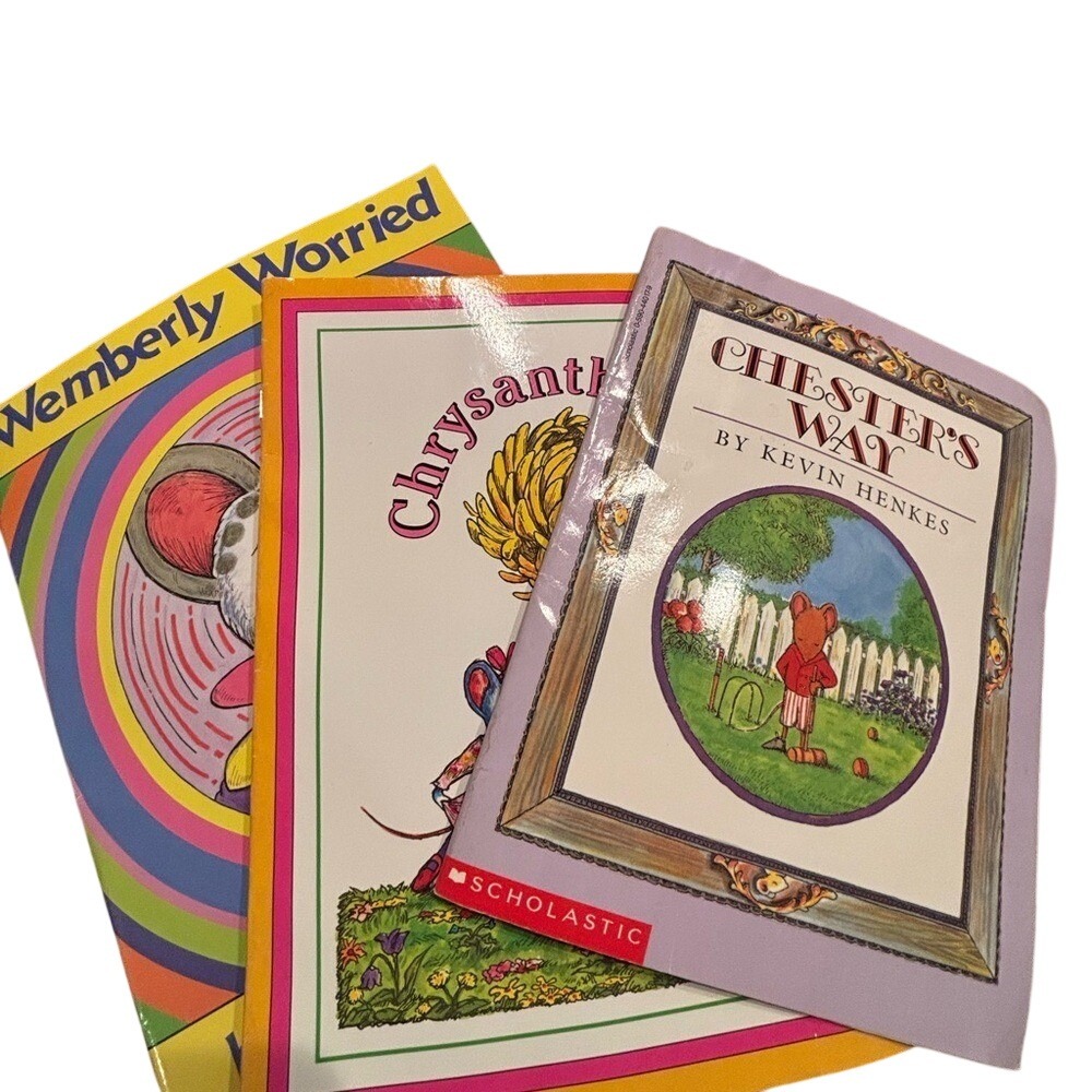 Set of 3 Kevin Henkes‎ Mouse Classics - Scholastic Paperbacks